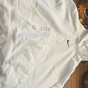 Nike White Hoodie